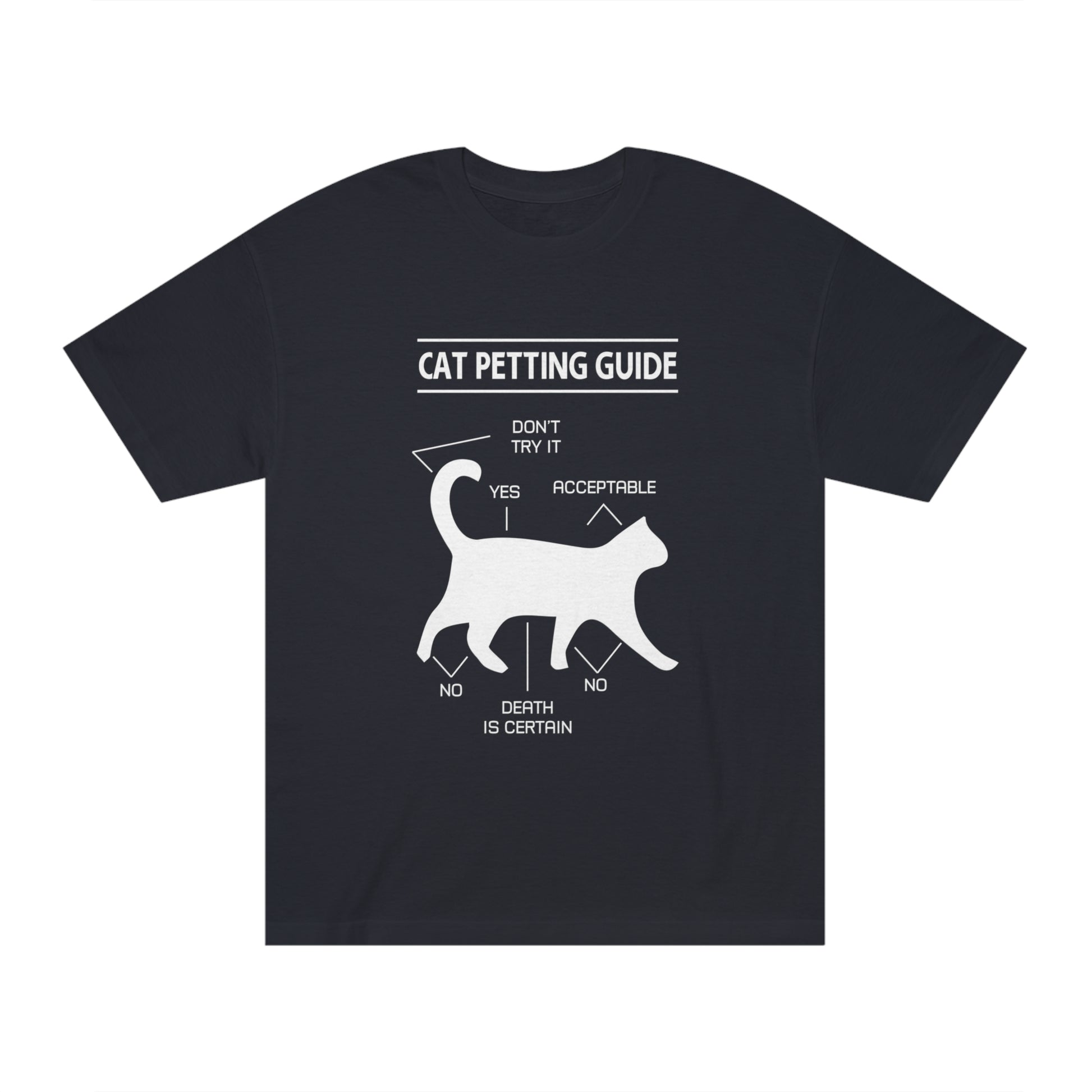 Cat petting Unisex Classic Tee - Shop 4 Me