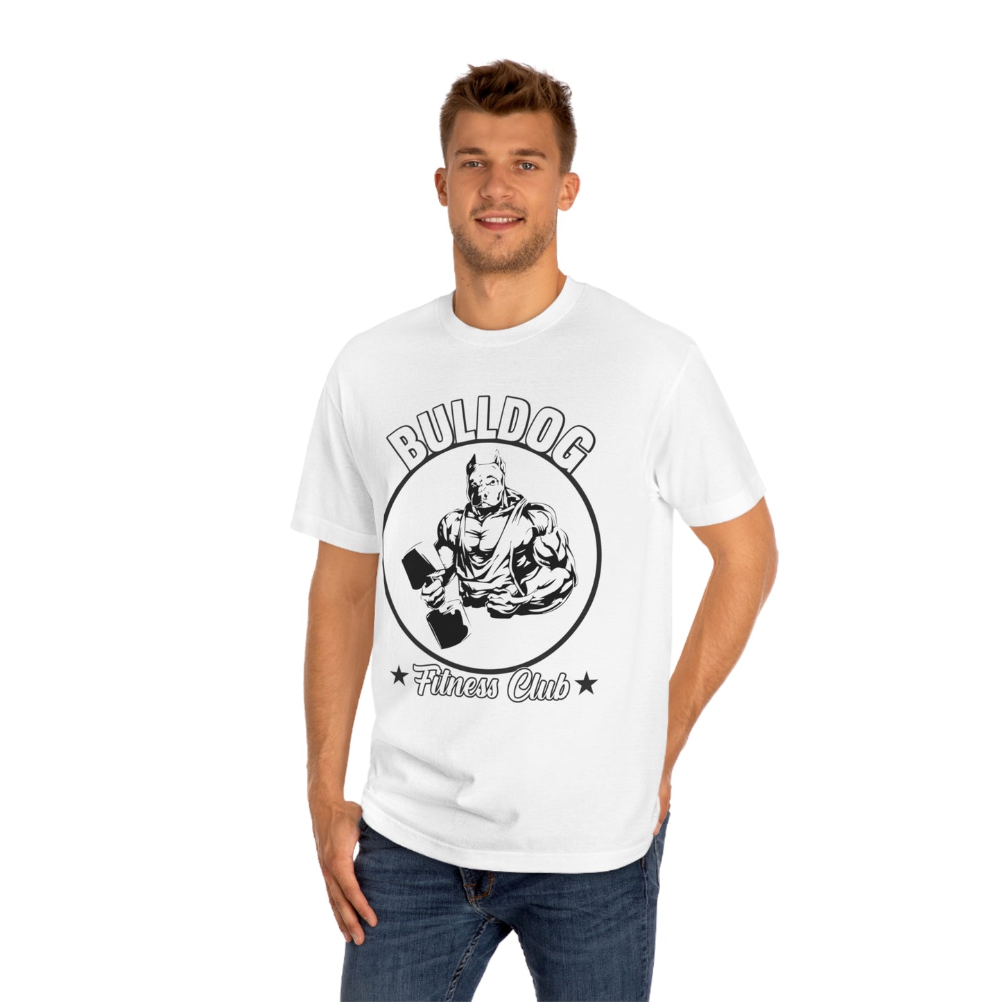 Bull dog fitness club Unisex Classic Tee