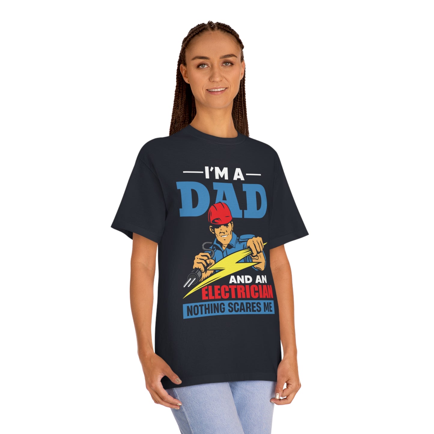 I am a dad and an electrician Unisex Classic Tee