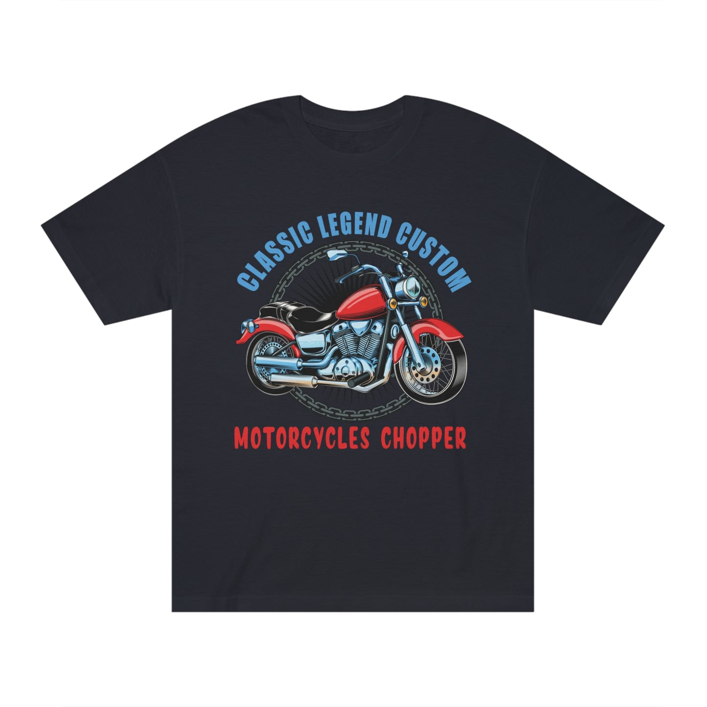 Classic legend custom motorcycles chopper Unisex Classic Tee