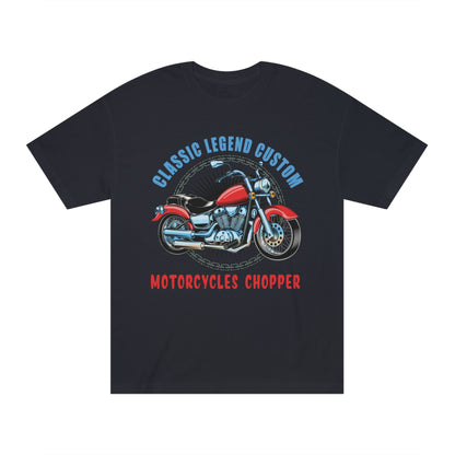 Classic legend custom motorcycles chopper Unisex Classic Tee