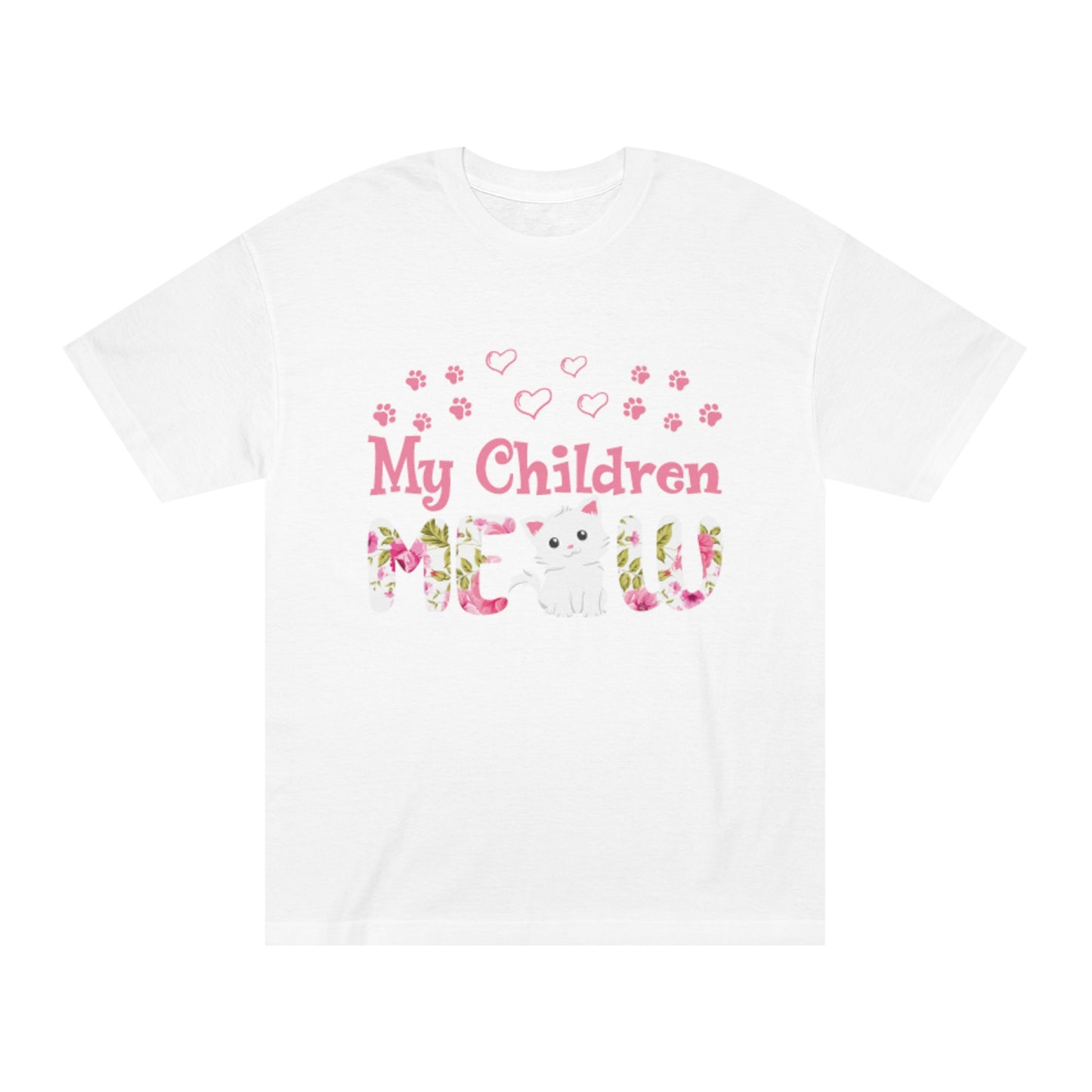 My children meow Unisex Classic Tee - Shop 4 Me