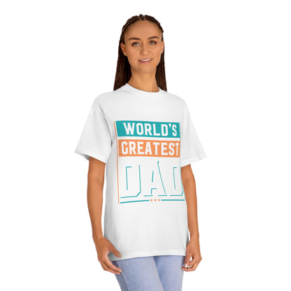 World's greatest dad Unisex Classic Tee - Shop 4 Me