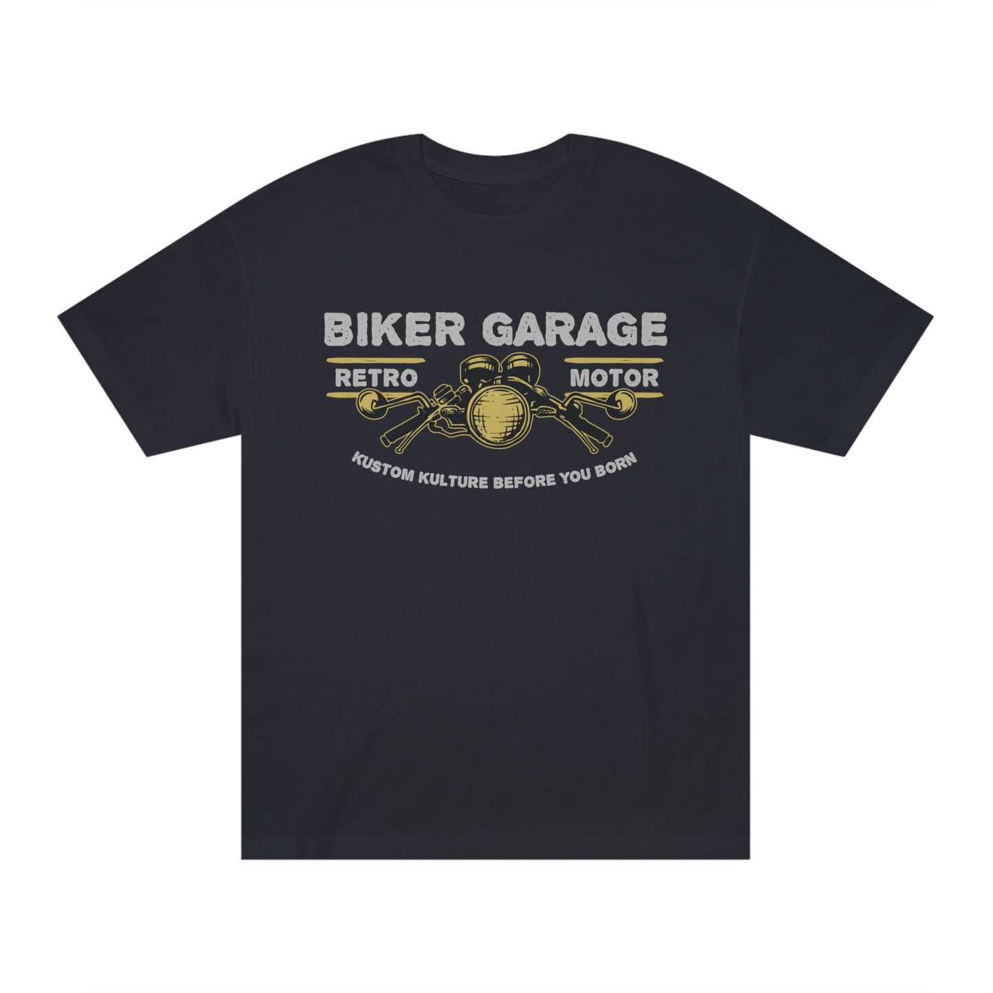 Biker garage retro motor Unisex Classic Tee