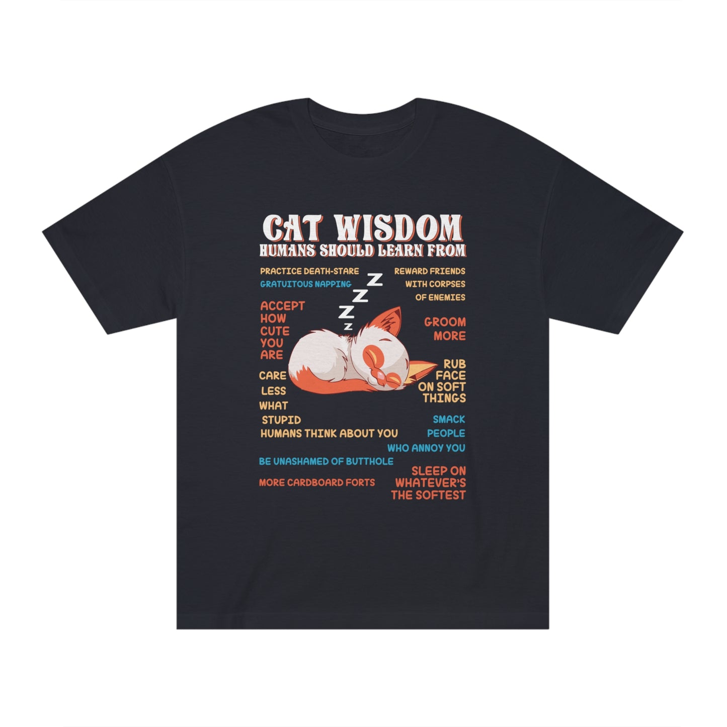 Cat wisdom Unisex Classic Tee
