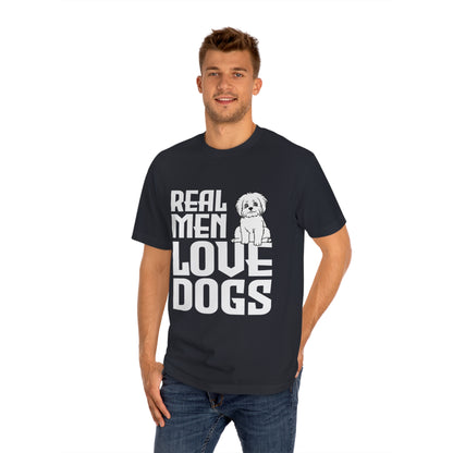 Real man love dogs Unisex Classic Tee