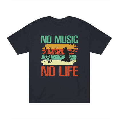 No music no life Unisex Classic Tee - Shop 4 Me