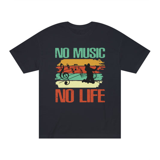 No music no life Unisex Classic Tee - Shop 4 Me