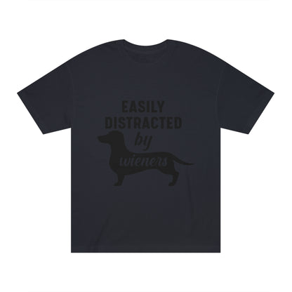 Easily distracted by wieners Unisex Classic Tee