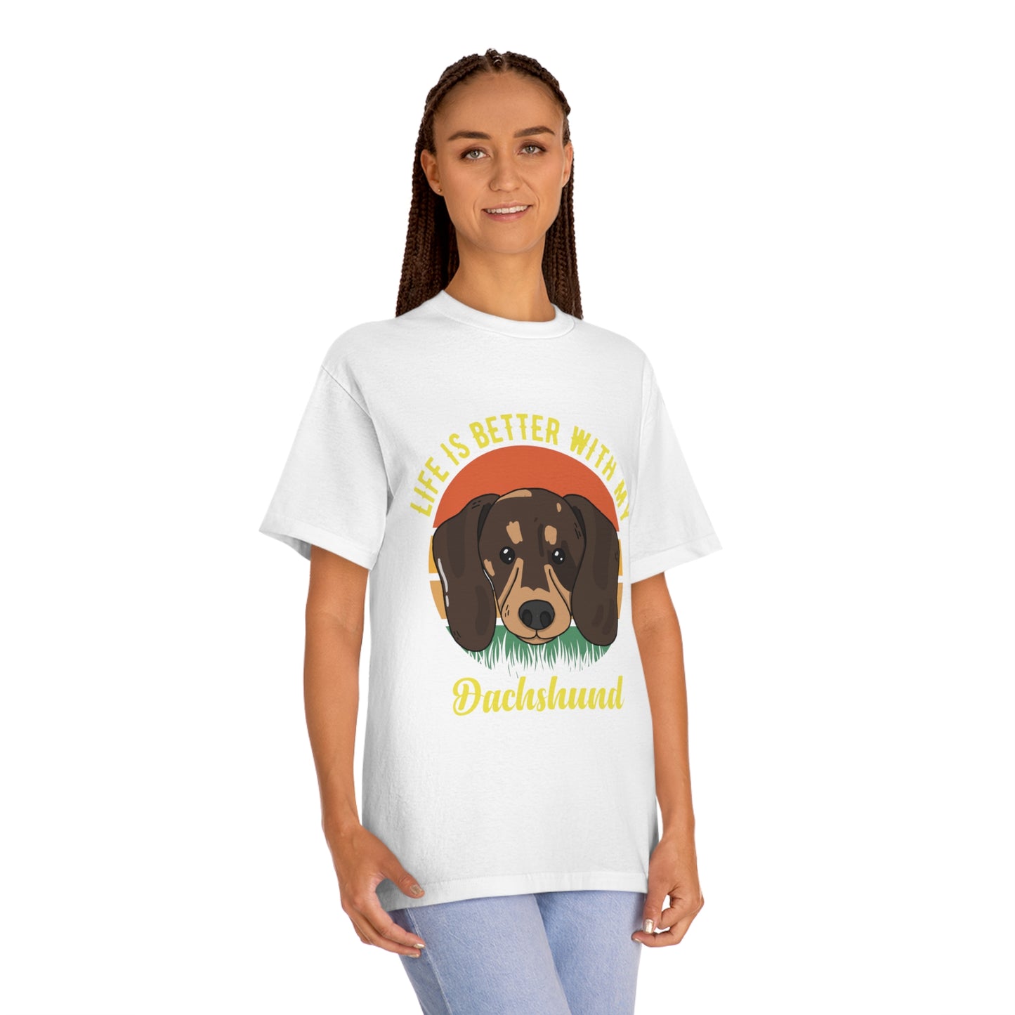 Life is better with my dog Unisex Classic Tee