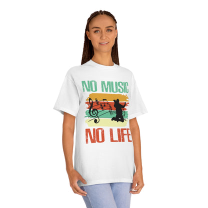 No music no life Unisex Classic Tee - Shop 4 Me