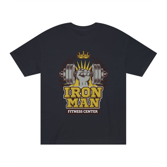 Iron man fitness center Unisex Classic Tee