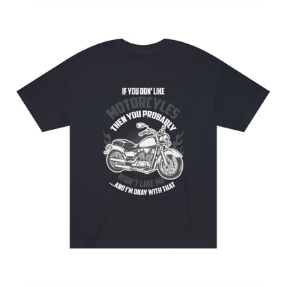 Motorcycle quotes Unisex Classic Tee