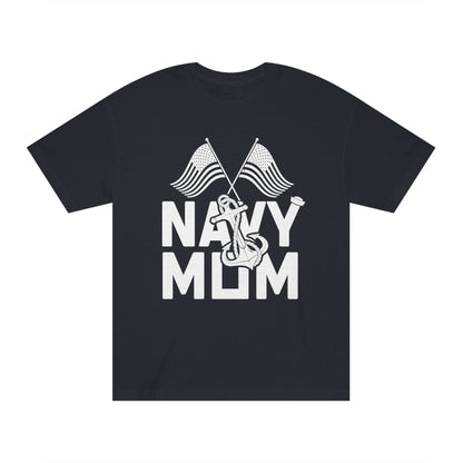 Navy mom Unisex Classic Tee - Shop 4 Me