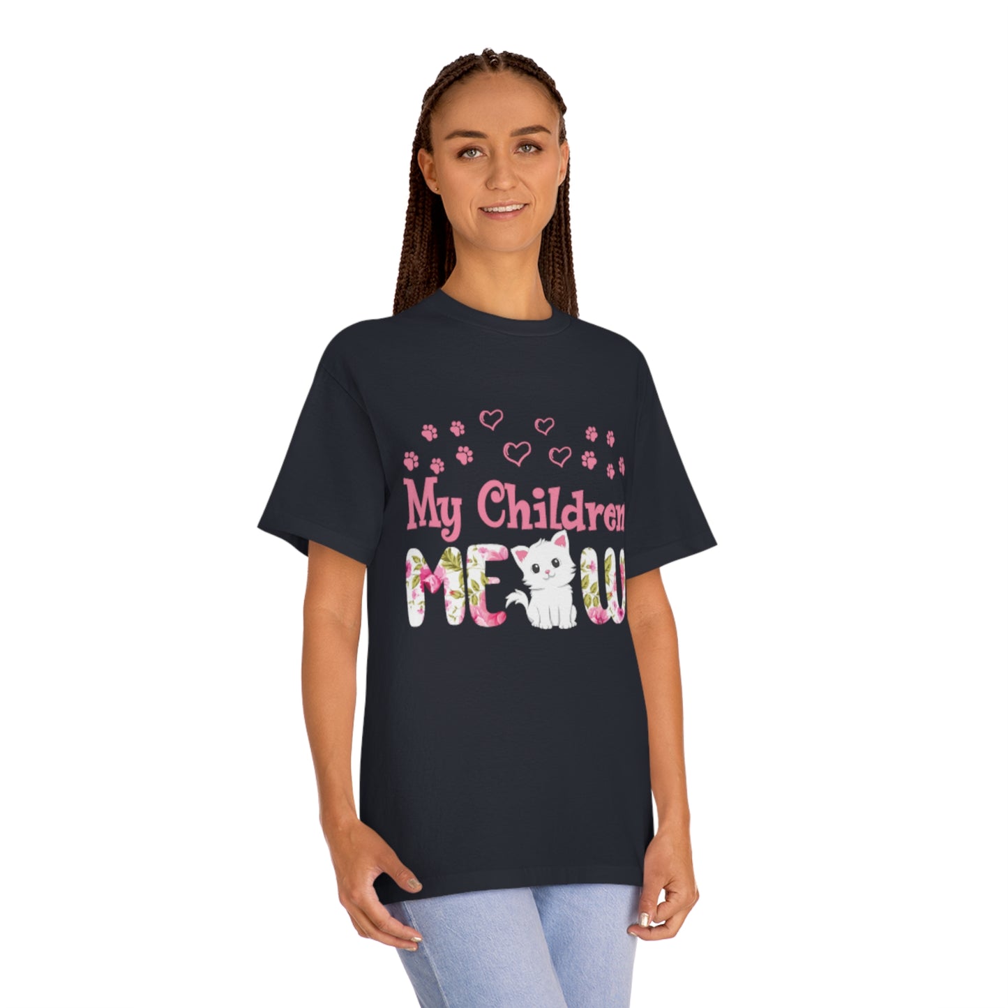 My children meow Unisex Classic Tee - Shop 4 Me