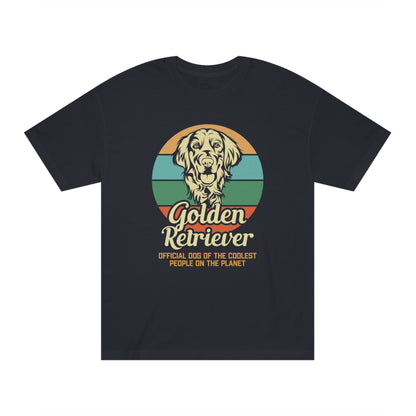 Golden retriever Unisex Classic Tee