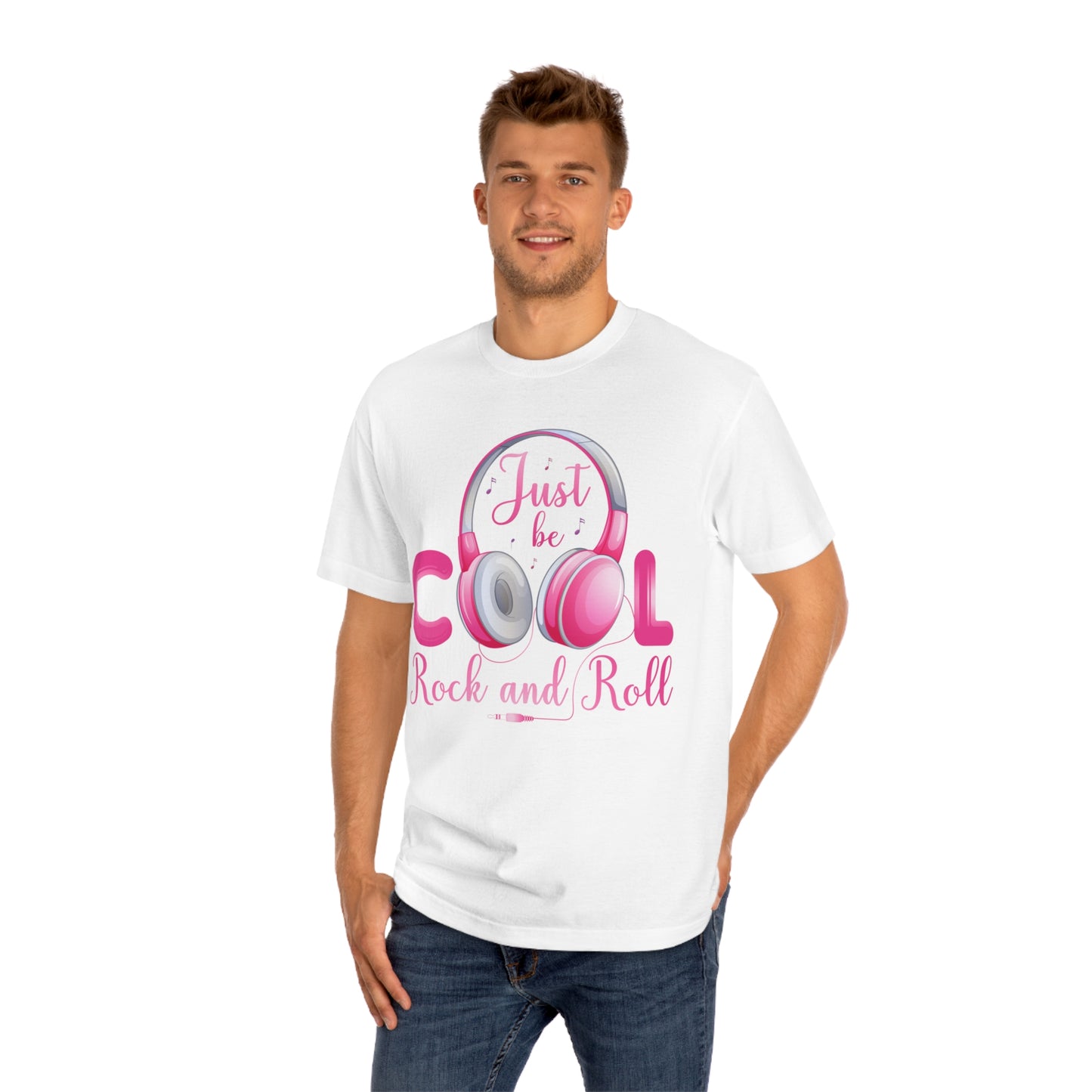 Just be cool rock and roll Unisex Classic Tee