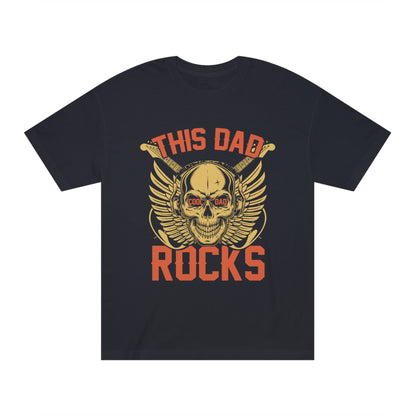 This dad cool dad rocks Unisex Classic Tee - Shop 4 Me