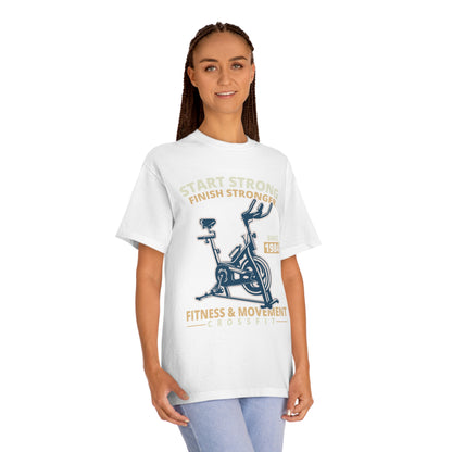 Start strong finish stronger Unisex Classic Tee