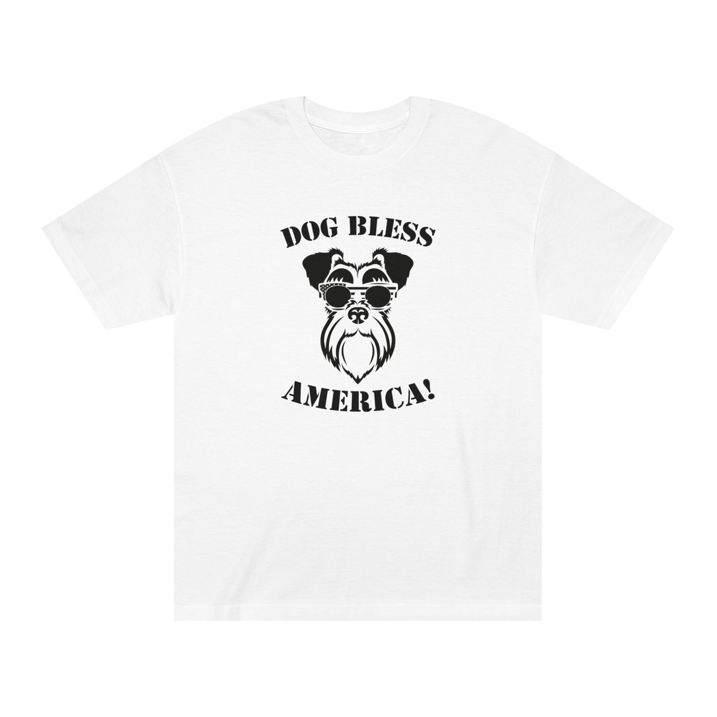 Dog Bless America Unisex Classic Tee