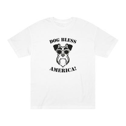 Dog Bless America Unisex Classic Tee