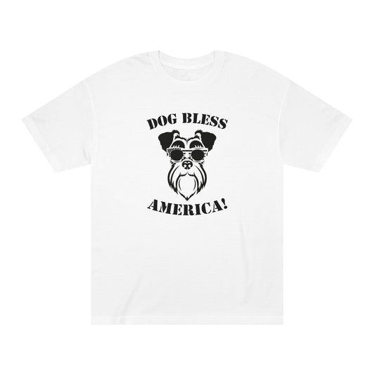 Dog Bless America Unisex Classic Tee