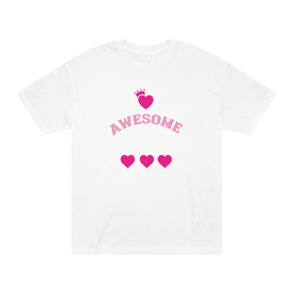 I love awesome wife Unisex Classic Tee