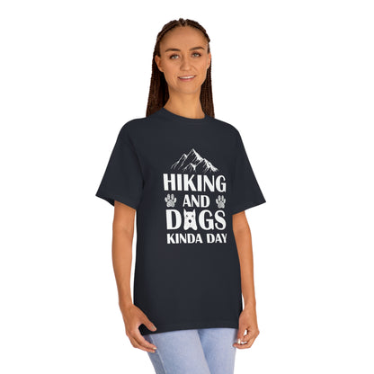 Hiking and dogs kinda day Unisex Classic Tee