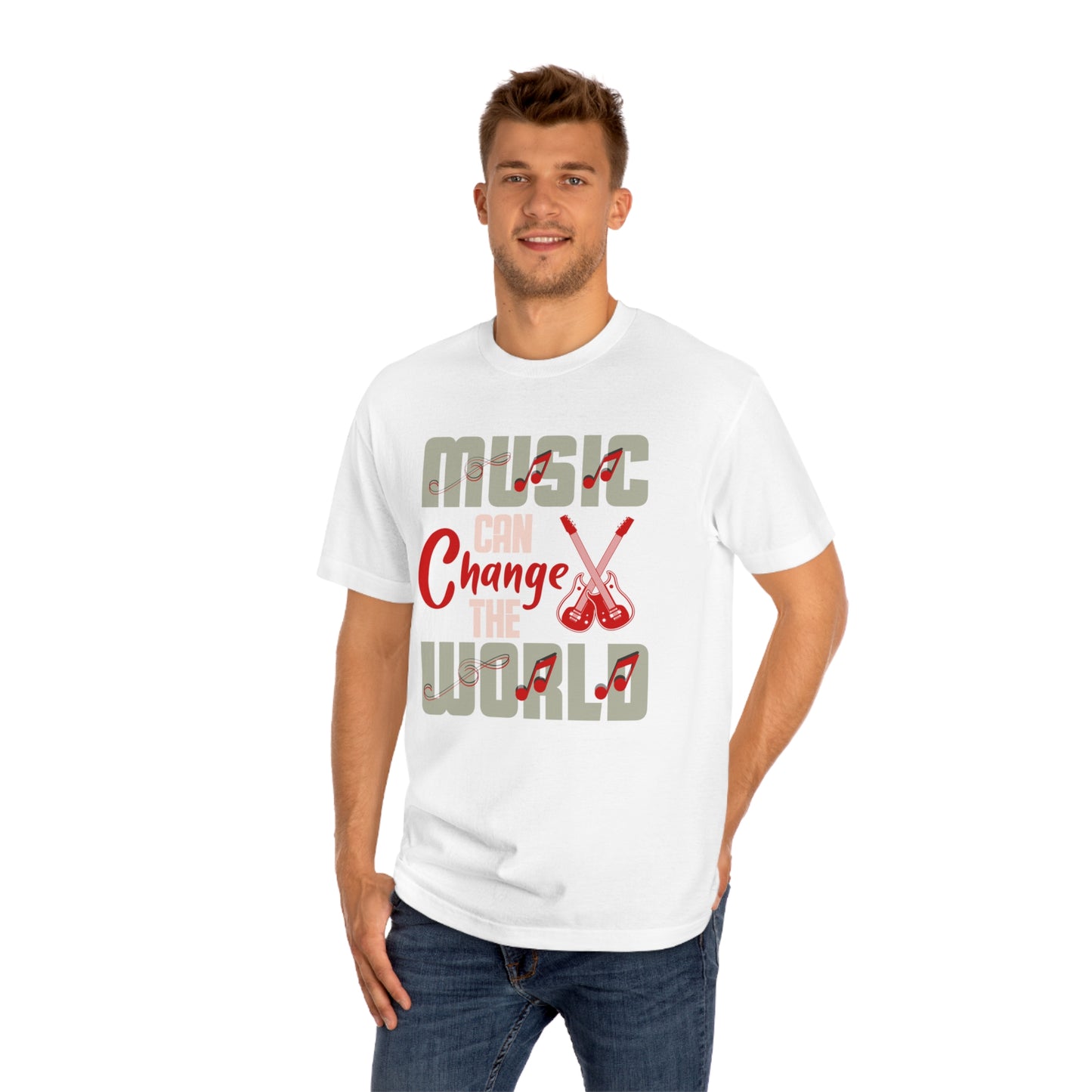 Music can change the world Unisex Classic Tee