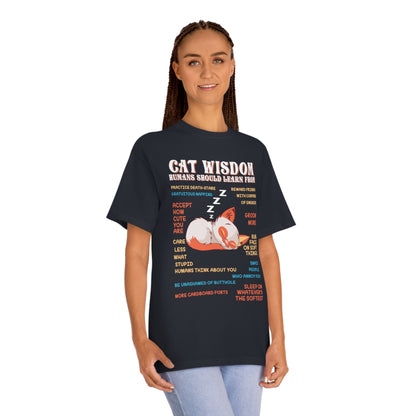 Cat wisdom Unisex Classic Tee - Shop 4 Me