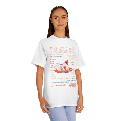 Cat wisdom Unisex Classic Tee - Shop 4 Me