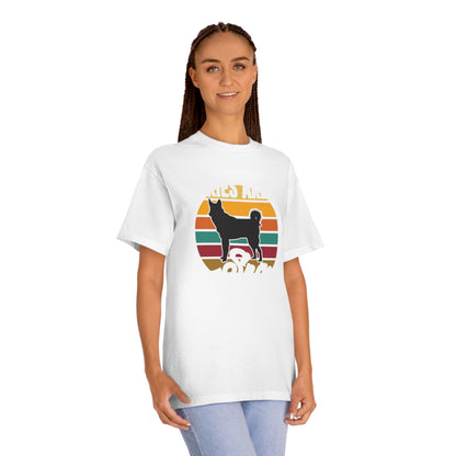 Huskies are my spirit animal Unisex Classic Tee