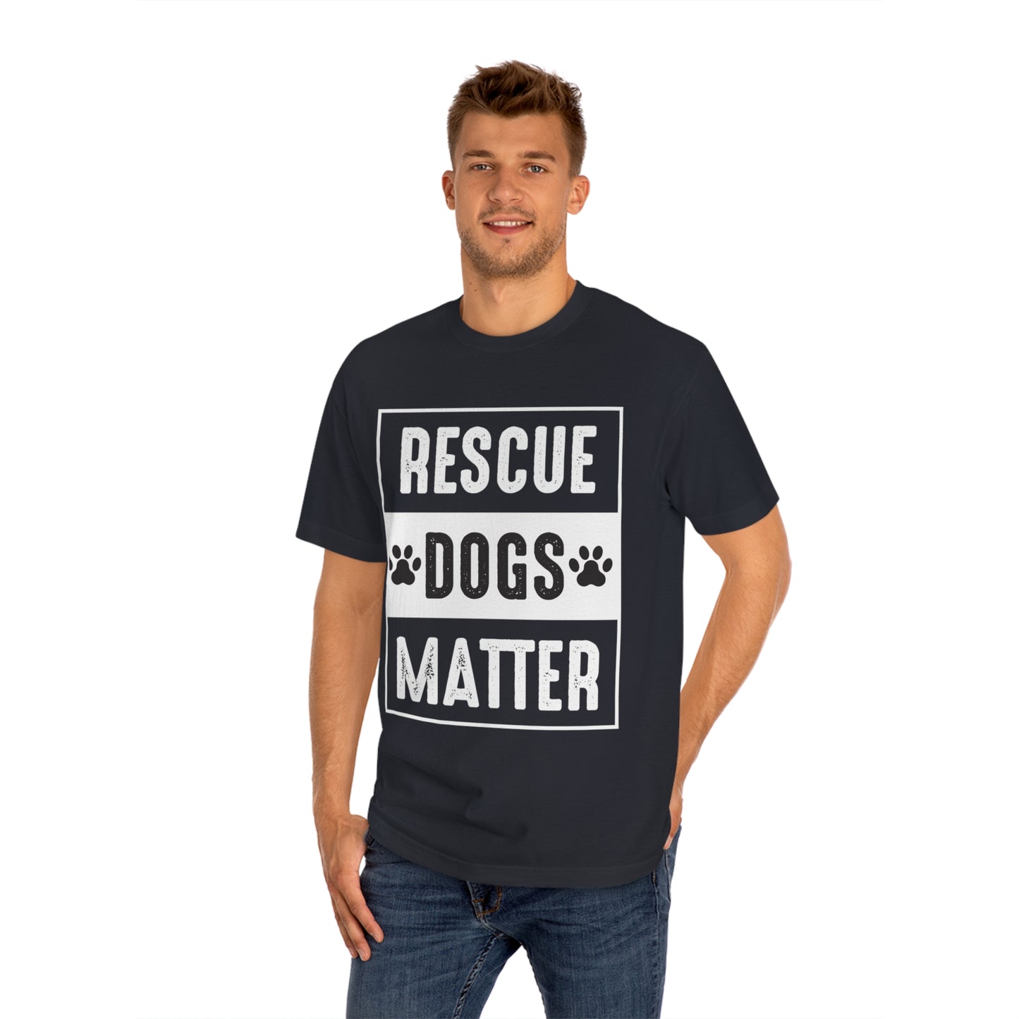 Rescue dogs matter Unisex Classic Tee