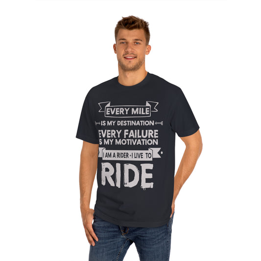 Every mile is my destination Unisex Classic Tee