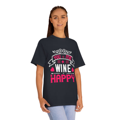 You and me wine happy Unisex Classic Tee