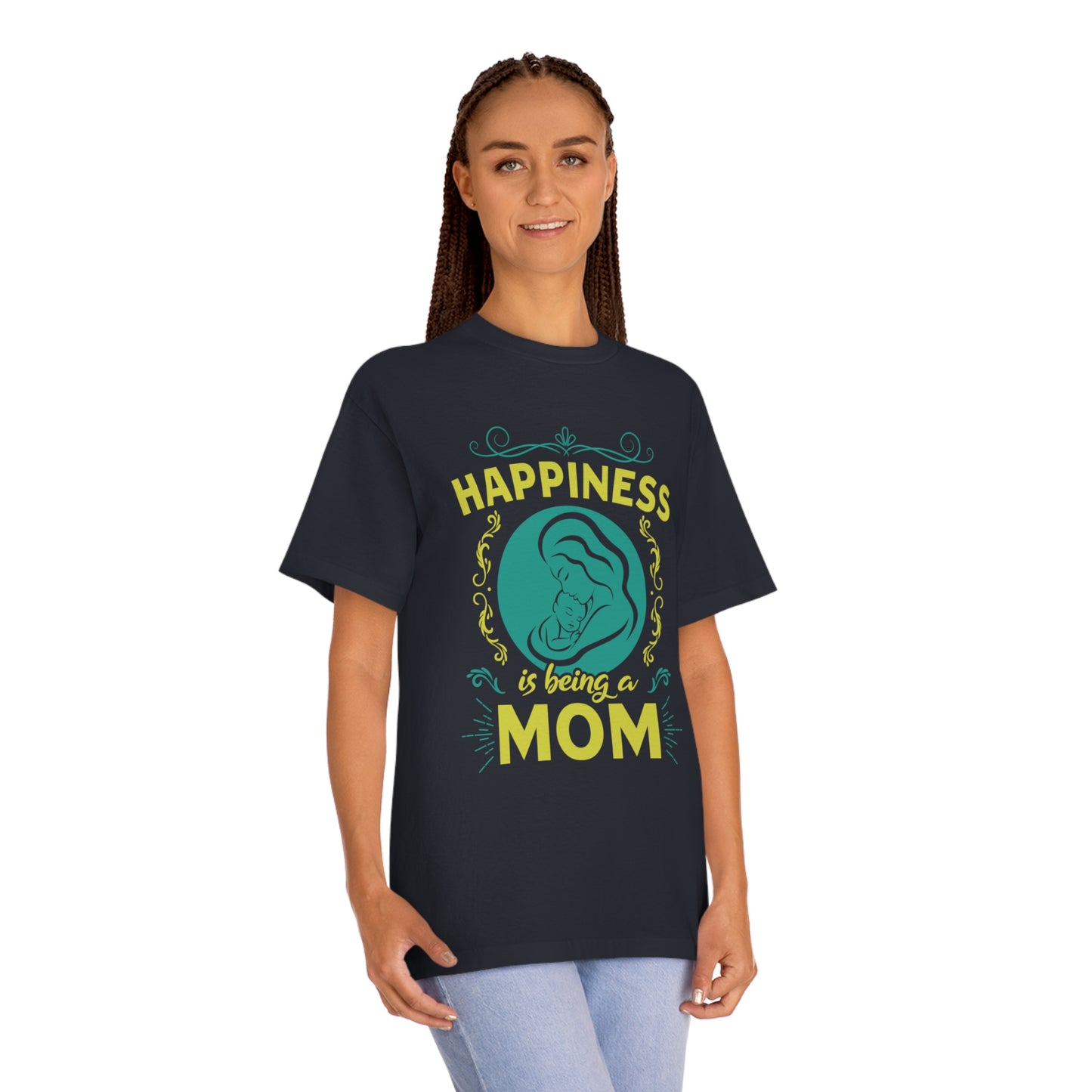 Happiness is being a mom Unisex Classic Tee