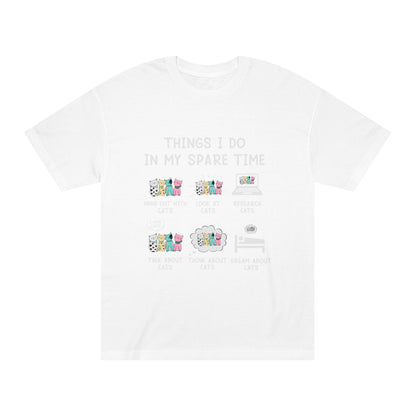 Cat time Unisex Classic Tee - Shop 4 Me