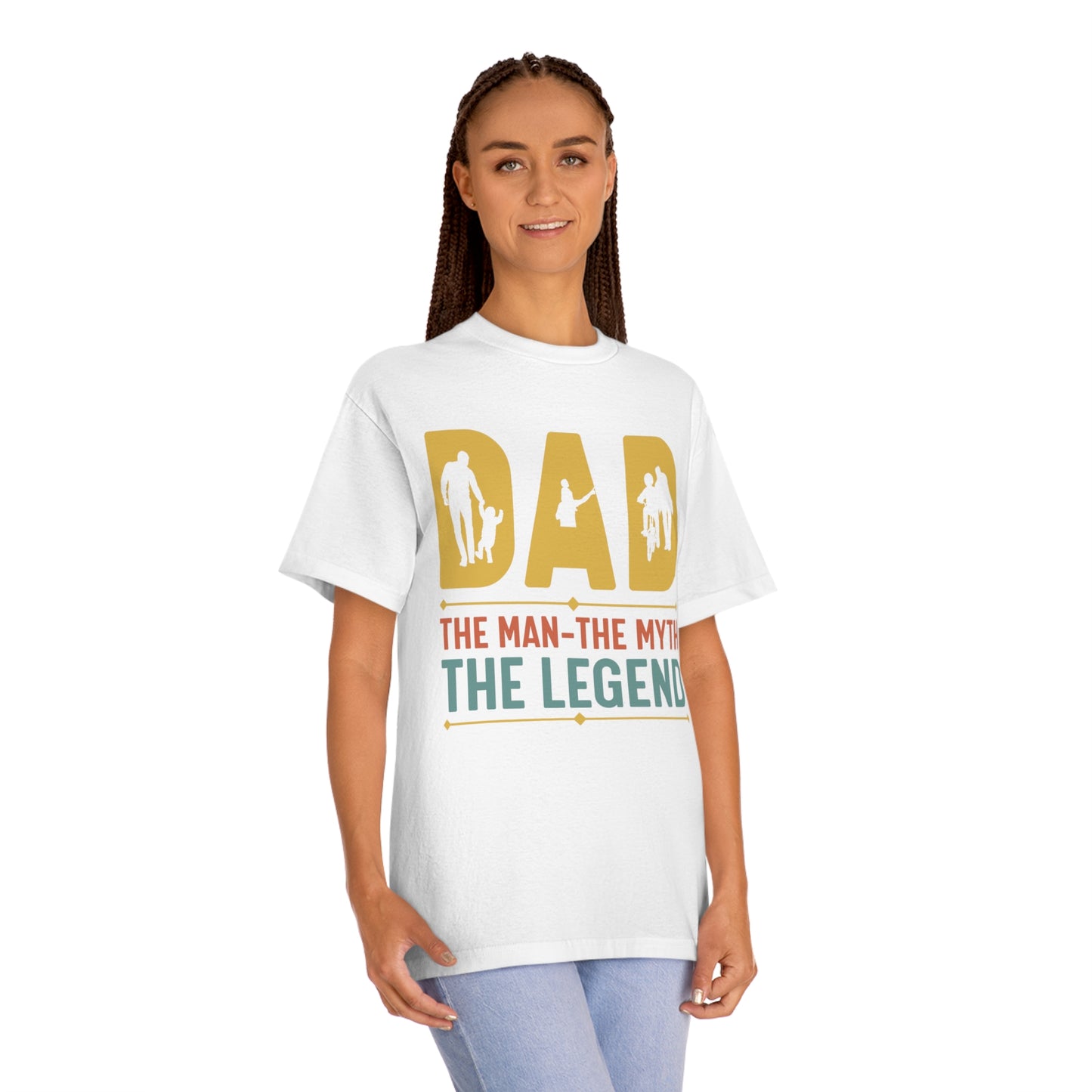 Dad the man the myth the legend Unisex Classic Tee