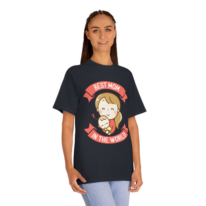 Best mom in the world Unisex Classic Tee - Shop 4 Me