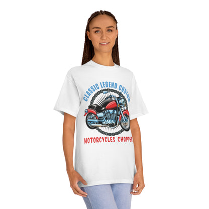 Classic legend custom motorcycles chopper Unisex Classic Tee