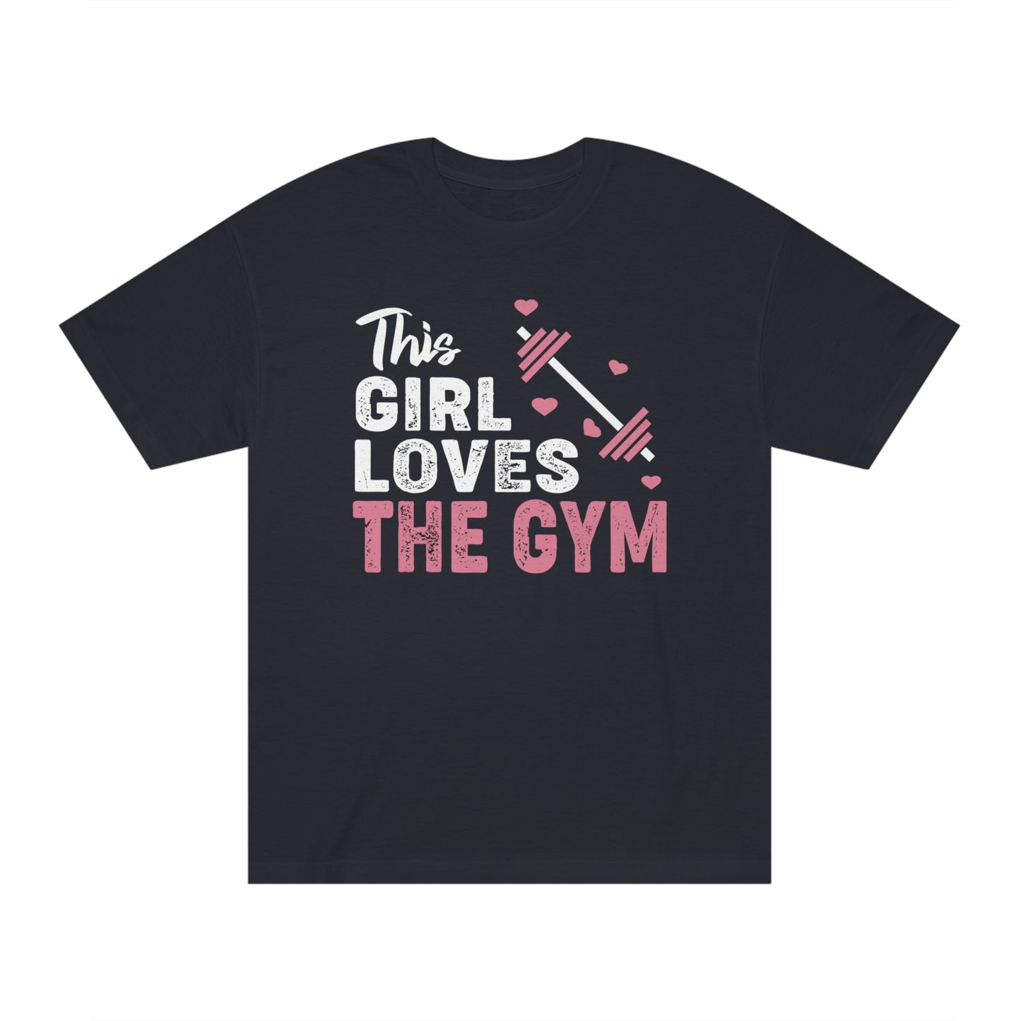 This girl loves the gym Unisex Classic Tee