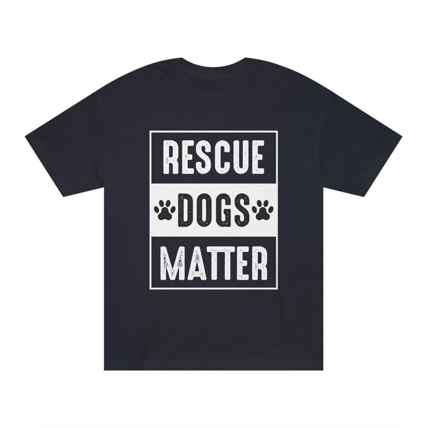 Rescue dogs matter Unisex Classic Tee