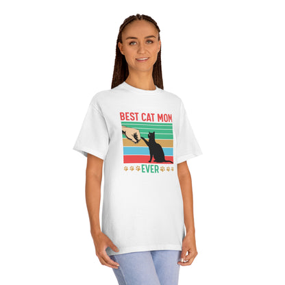 Best cat mom ever Unisex Classic Tee - Shop 4 Me