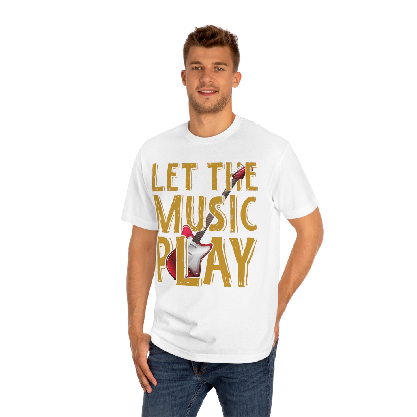 Let the music play Unisex Classic Tee