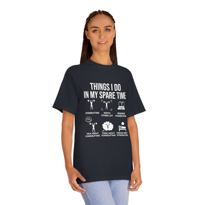 Things i do in my spare time Unisex Classic Tee