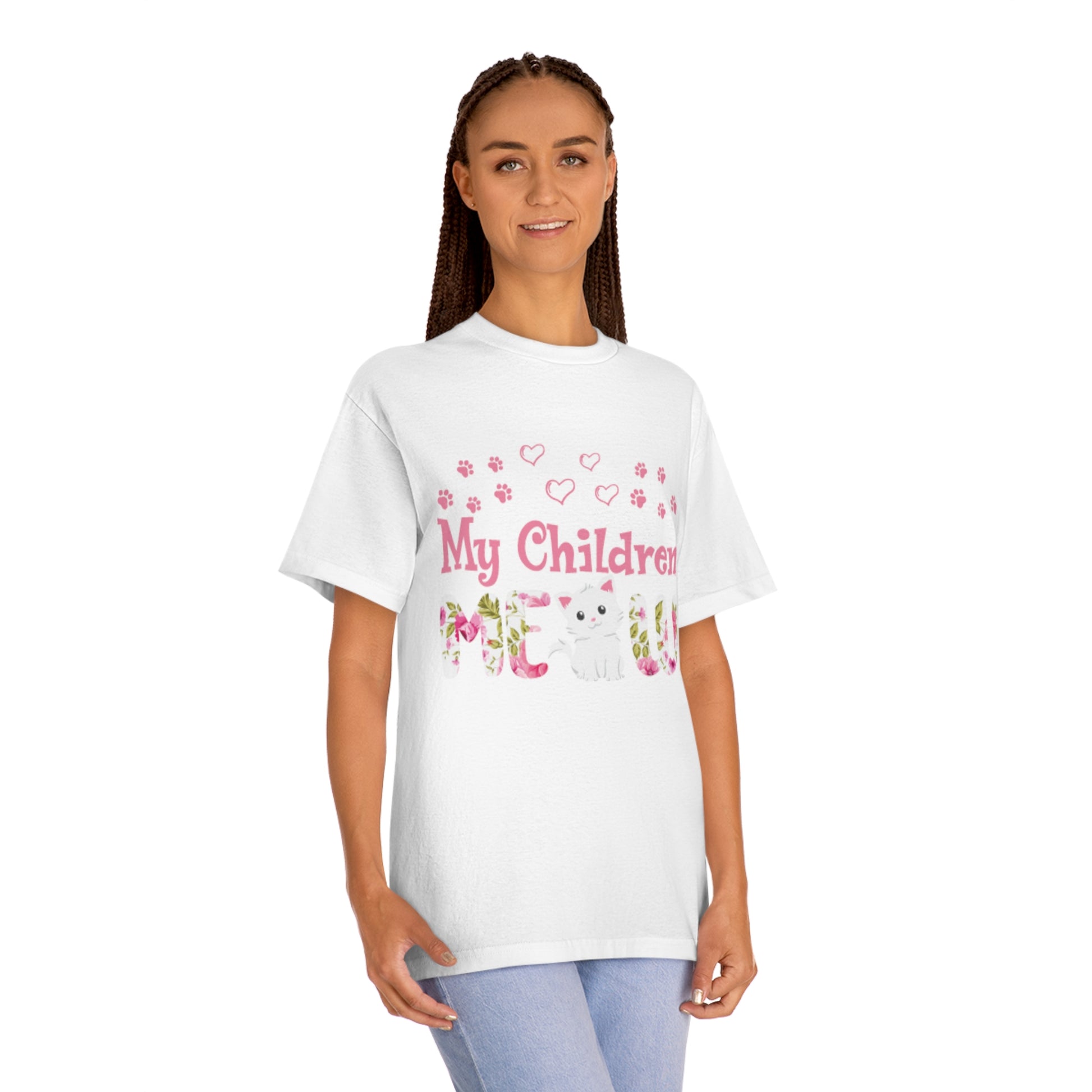 My children meow Unisex Classic Tee - Shop 4 Me