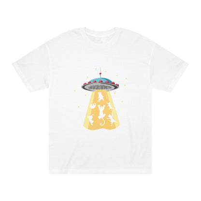 Cat ufo Unisex Classic Tee - Shop 4 Me