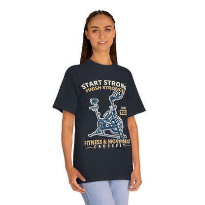 Start strong finish stronger Unisex Classic Tee