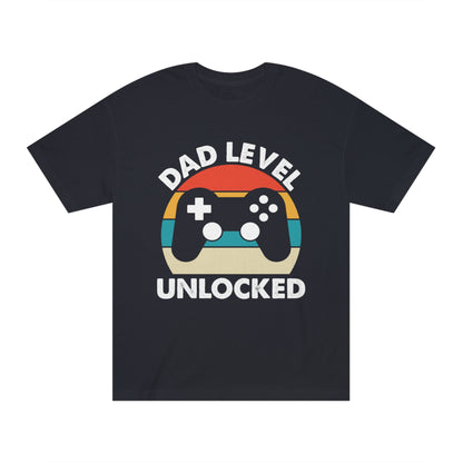 Dad level unlocked Unisex Classic Tee - Shop 4 Me