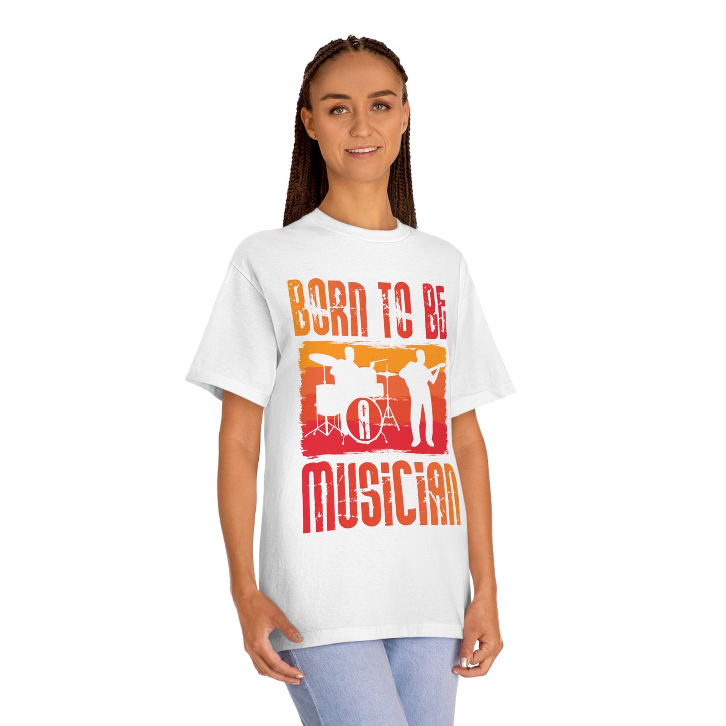 Born to be a musician Unisex Classic Tee - Shop 4 Me